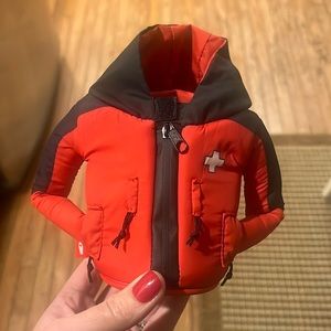 Ski patrol beverage can cooler/sleeve/koozie